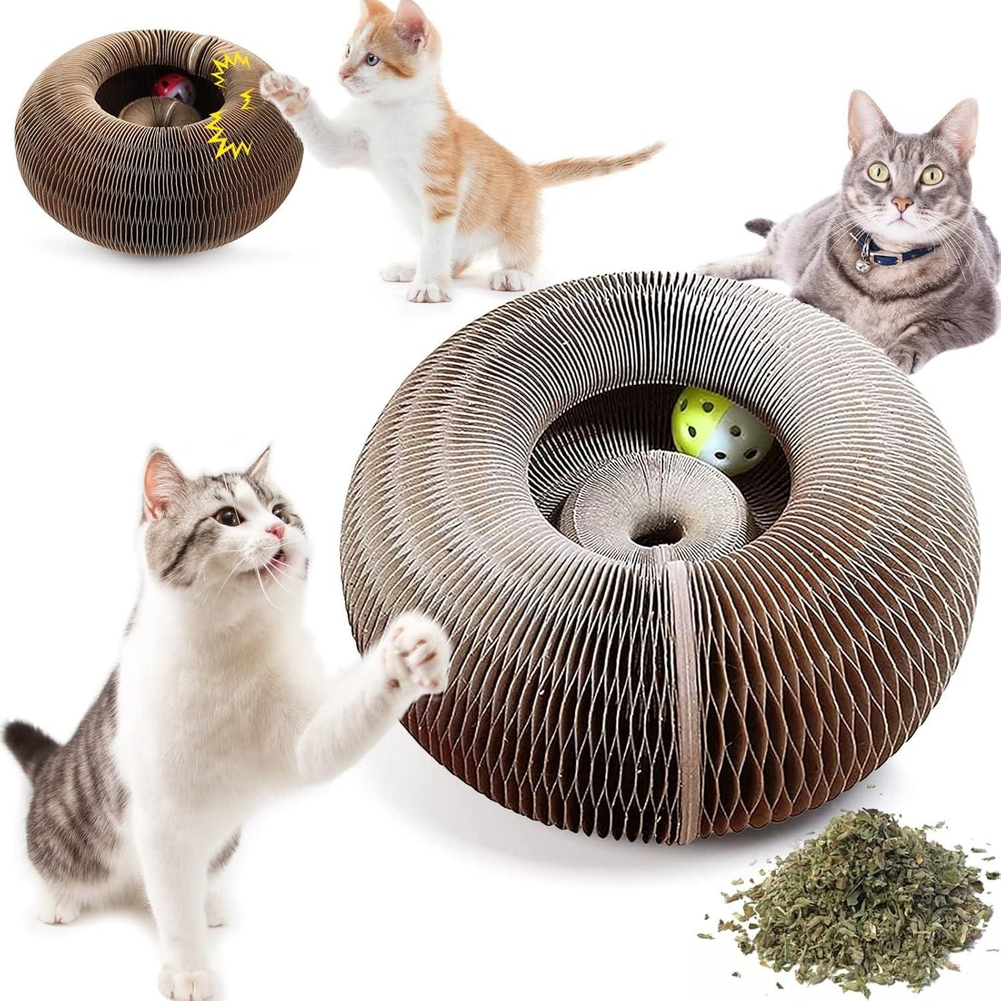 Spokey Cat Scratching Board Foldable Cat Scratcher